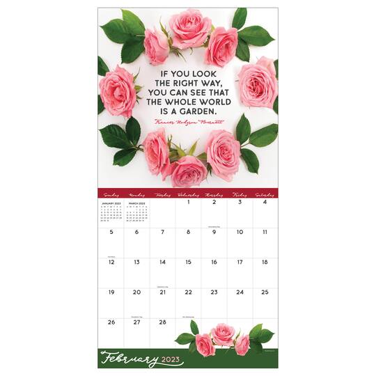 2023 Bloom Wall Calendar Wall Calendars Michaels